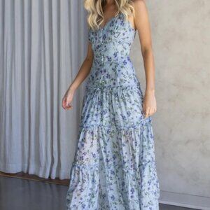 CAMI NYC Naria Dress in Blue Geranium Size Medium